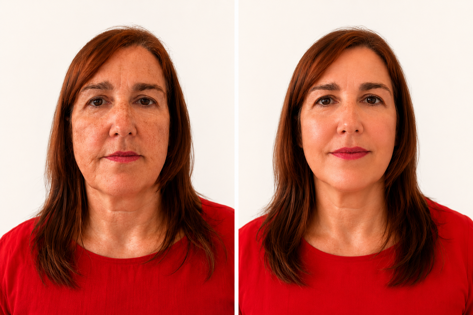 Dermazenic before and after result